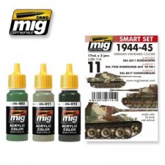 MIG Verf Set - 1944-45 German Standard Colors