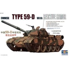 Trumpeter 1/35 Chinese Type 59-D with Reactive Armor