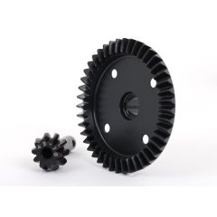 Traxxas - Ring gear, differential/ pinion gear, differential (machined) (front or rear) (TRX-9579R)