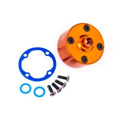 Traxxas - Carrier, differential (aluminum, orange-anodized) (TRX-9581T)