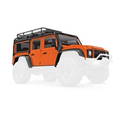 Traxxas - Body, Land Rover Defender, complete, orange (TRX-9712-ORNG)