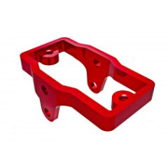 Traxxas - Servo Mount, 6061-T6 Aluminum (Red-Anodized) (TRX-9739-RED)