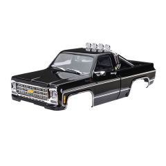 Traxxas - Body, Chevrolet K10 Truck (1979), complete, black (TRX-9811-BLK)