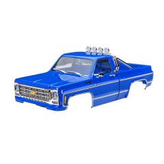 Traxxas - Body, Chevrolet K10 Truck (1979), complete, blue (TRX-9811-BLUE)