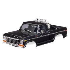 Traxxas - Body, Ford F-150 Truck (1979), complete, black (TRX-9812-BLK)