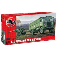 Airfix 1/76 Metador & 5.5" Gun