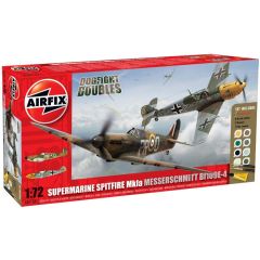 Airfix 1/72 Supermarine Spitfire MkIa & Messerschmitt Bf109E-4