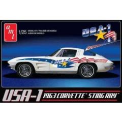 AMT USA-1 1963 Chevy Corvette 1/25