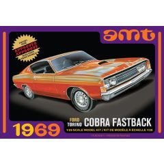 AMT 1/25 1969 Ford Torino Cobra Fastback