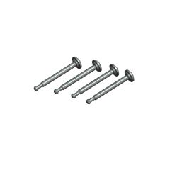 Arrma - Shock Mount Pin, 3x33mm Silver (4): EXB (ARA713032)