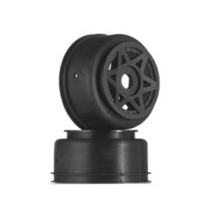 Senton 6s Star Wheel (black) (2pcs) (AR510068)