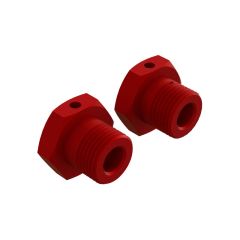 Arrma - Aluminium Wheel Nut 17mm Red 2PCS (AR310904)