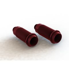 Aluminium Shock Body 16x61mm (red) (2pcs) (AR330480)