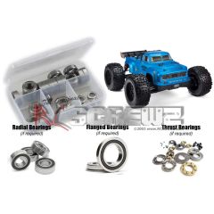 RCScrewz - Arrma Notorious 6S BLX Rubber Shielded Bearing Kit