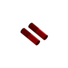 Aluminum Shock Body, 24x88mm (Red) (2) (ARA330577)