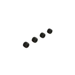 Hub Nut, Black (4) (ARA330582)