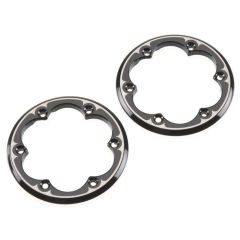 2.2 VWS Beadlock Rings  (Black)  (2pcs) (AX08069)