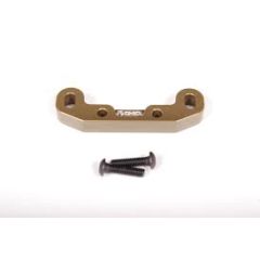 EXO Machined Aluminum Rear Toe Block R1  (Hard Anodized) (AX30813)