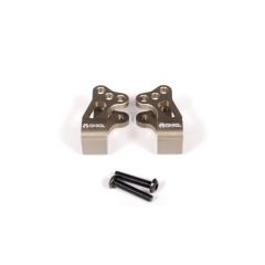 EXO Machined Aluminum Rear Lower Shock Mounts  (Hard Anodized)  (2pcs) (AX30861)