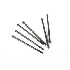 Hinge Pin 4x85mm (Threaded) (Black) (6pcs) (AX31050)