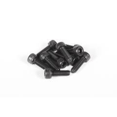 M4x12mm Cap Head  (Black)  (10pcs) (AX31121)