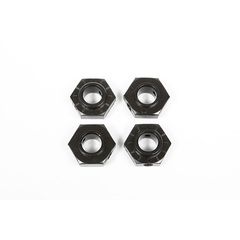 17mm Aluminum Hub - Black (4pcs) (AX31230)