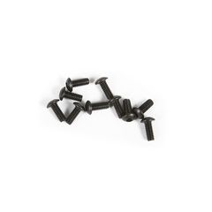 M2.6x6mm Hex Socket Button Head (Black) (10pcs) (AX31280)