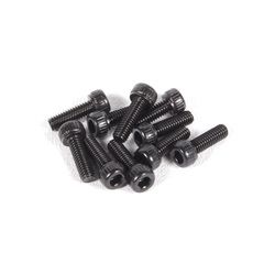 M2.6x8mm Cap Head (Black) (10pcs) (AXA0023)