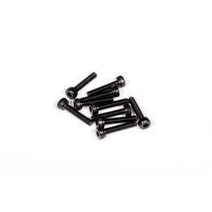 M2x10mm Cap Head (Black) (10pcs) (AXA015)