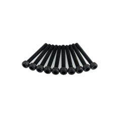 M3x25mm Cap Head (Black) (10pcs) (AXA089)