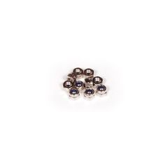 M2.5 Nylon Locking Hex Nut - Silver (10pcs) (AXA1041)