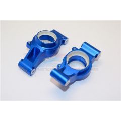 GPM - Aluminium Rear Knuckle Arms with Collars - Blue - Traxxas X-Maxx