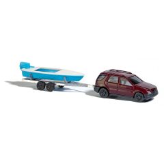 Busch Mercedes Met Boot 1/160