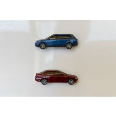 Busch 1/160 Mercedes C Klasse & Audi A4 Avant