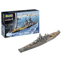 Revell 1/1200 USS New Jersey