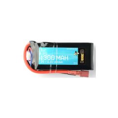 Beez2b Lipo 20c 11.1 volt 1300mah met Dean stekker