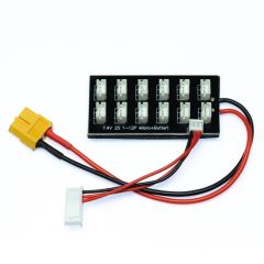 XT60 Laadkabel : 12x 2S Lipo UMX, 130X