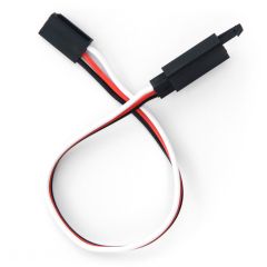 Verlengkabel Futaba met haak, 22AWG, 15cm (10st)