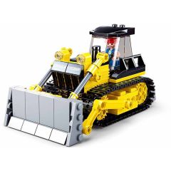 Sluban Bulldozer bouwstenen set