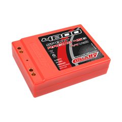 Team Corally Car Lipo 45c 7,4 volt 4800mah met 4mm Gold connectors - Square