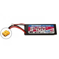 TRC Car Lipo 50c 7,4 volt 5400mah met XT90 Stekker