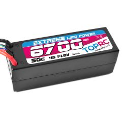 TRC Car Lipo 50c 4S 14.8V 6700mah met XT90 stekker