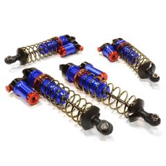 Machined XSR9 Piggyback Shock Set(4) -Traxxas Rustler 4X4/Stampede 4x4 (C25142BLUE)