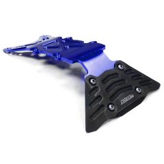 Integy Billet Machined Front Skid Plate, Blue - Traxxas E-Maxx