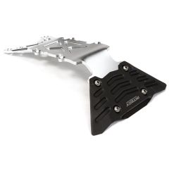 Integy Billet Machined Front Skid Plate, Silver - Traxxas E-Maxx