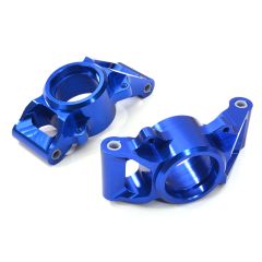 Integy Billet Machined Rear Hub Carrier, Blue - Traxxas X-Maxx