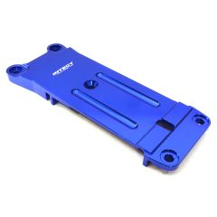 Integy Billet Rear Chassis Brace Tie Bar Mount, Blue - Traxxas X-Maxx