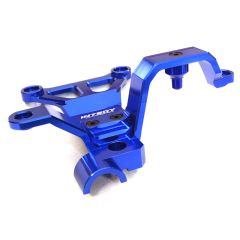 Integy Billet Machined Steering Bell Crank Support, Blue - Traxxas X-Maxx