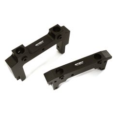 Alloy Front & Rear Bumper Mount for Axial 1/10 SCX10 II (43mm) - Zwart