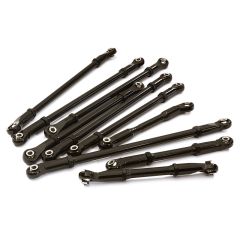 Alloy Machined Steering & Suspension Linkage Set (10) - Traxxas TRX-4